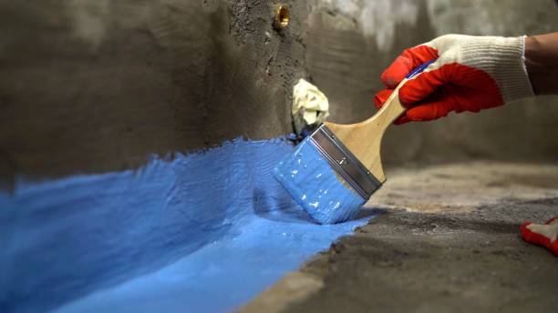 Commercial Interior Drainage System project at a Lapine, AL business property by SJ Waterproofing Pros